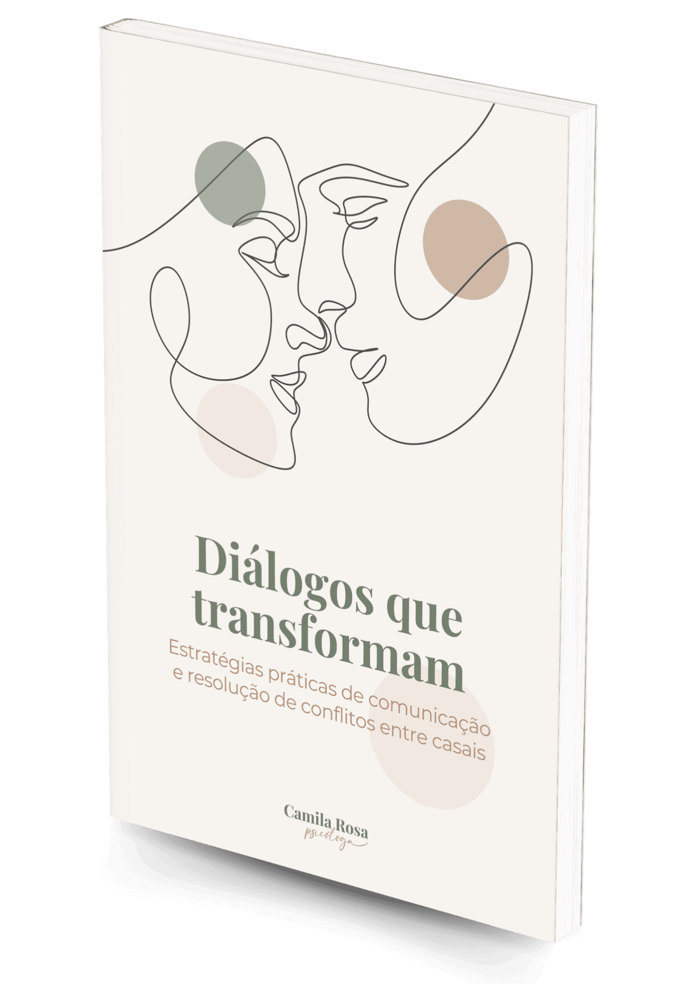 Capa do ebook Diálogos que transformam, de Camila Rosa